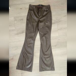 Hollister High Rise Chocolate Flare Pants Size 26